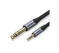 VENTION Cavo Jack da 3,5 mm su Cavo Jack Stereo AUX da 6,35 mm da 1/4" a 3,5 mm da 1/8" TRS Maschio a Spina per Laptop, Altoparlanti, Amplificatori, Bassi, Mixer 5m