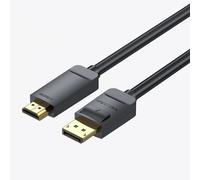 Convertitore Vention DisplayPort maschio a HDMI maschio 4K - 1,5 m - Nero NEW