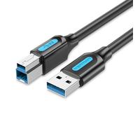 Vention COOBI cavo USB USB 3.2 Gen 1 (3.1 Gen 1) 3 m USB A USB B Nero