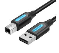 Vention Cable Cavo USB 2.0 COQBG per stampante Tipo A‑Tipo B maschio‑maschio 1,5 m Nero 480 Mbps