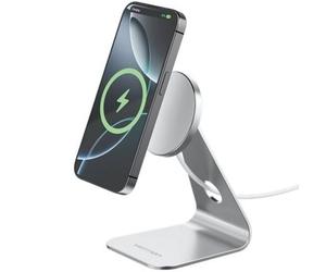 Vention FGHIF MagSafe 15W USB-C base di ricarica wireless argento 1m alluminio