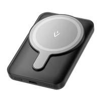 Vention PowerBank 5000mAh Magnetico Wireless - Doppia USB-C - Ricarica Rapida 20W - Display Luminoso - Nero