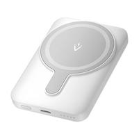 Vention PowerBank 5000mAh Magnetico Wireless - Dual USB-C - 20W - Display luminoso - Ricarica rapida - Materiale durevole - Colore bianco