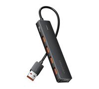 Vention CHOBB Hub 5 in 1 USB-A 3.2 Gen 2 a USB-A 3.2 Gen2 x4/USB-C 10G 0,15 m Nero