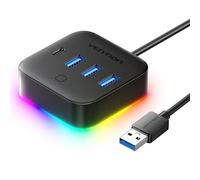 VENTION Hub USB con luci respiratorie 0,25 m