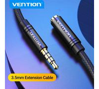 Vention Jack 3.5 Cavo di prolunga Aux per auto portatile Mini PC TV Xiaomi Huawei Stereo Jack da 3,5 mm Cavo per altoparlante per cuffie ausiliario
