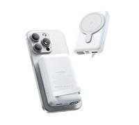 VENTION MagSafe PowerBank 10000 mAh 22,5 W Wireless Magnet-Power Bank Ricarica Rapida con Display LED, Batteria Pieghevole per iPhone 15/14/13/12/Mini/Plus/Pro Max