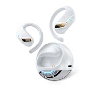 Vention OpenBeat O12 Auricolari Bluetooth 5.4 con Estuche de Carga - True Wireless - Orecchio Aperto - Autonomia 7h - Colore Bianco
