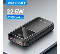 Vention Power Bank 20000mAh con caricabatteria portatile Powerbank a ricarica rapida PD da 22,5 W per iPhone 15 14 13 12 Pro Max Xiaomi