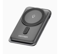 Vention PowerBank 1000mAh Magnetico Wireless - USB-C - Ricarica Rapida 20W - Colore Nero