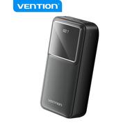 Vention Powerbank - 30000mAh - Ricarica rapida 225W - USB-C/USB-A - Display LED - Nero