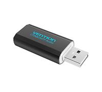 VENTION Scheda Audio esterna USB Adattatore USB Jack 3.5 Cuffie Microfono TRRS per Cuffie Microfono Stereo Casse, Compatibile con Windows, Mac OS, Linux, PS5, Plug And Play (Senza Cavo)