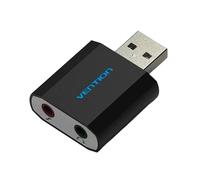Vention Scheda Audio USB, Interfaccia Audio USB, Adattatore per Cuffie, Scheda Audio per Microfono, Altoparlante, Laptop, per PS4, Computer, Scheda
