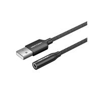 VENTION Scheda Audio USB Scheda Audio USB A 3,5 mm Femmina Scheda Audio Esterna con Adattatore per Cuffie con Microfono per Altoparlante Laptop