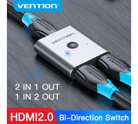 Vention Switcher HDMI 4K 60Hz Bi-Direction 2.0 Switch HDMI Adattatore 1x2/2x1 per PS4/5 Xiaomi TV Box 8K HDMI 2.1 Splitter