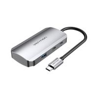 Vention TNDHB hub di interfaccia USB tipo-C 5000 Mbit/s Grigio