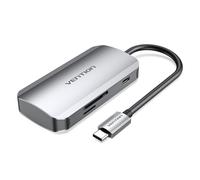 Vention TNHHB hub di interfaccia USB tipo-C 5000 Mbit/s Grigio