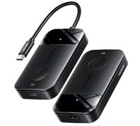 VENTION Trasmettitore e Ricevitore HDMI Wireless 4K@30Hz, Estensore USB C a HDMI 5G (50M/165FT) con Ricarica PD 60W - Streaming Video da Laptop, Telefono, Tablet a Monitor, Proiettore, TV