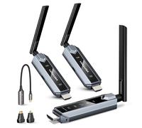 VENTION Trasmettitore e Ricevitore HDMI Wireless 656FT/200M con Schermo LED fino