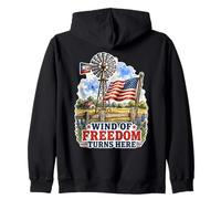 Vento della libertà Texas Heartland Felpa con Cappuccio