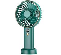 Vento forte Mini ventilatore Ventilatore portatile Ventilatore portatile a batteria USB 5 velocità Vento forte con morsetto robusto per tavolo da ufficio Camera da letto Cucina Tranquillo