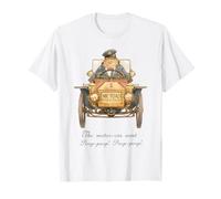 Vento, in, Il, salici, Signor rospo, Automobile, Illustrazione, Vendemmia Maglietta