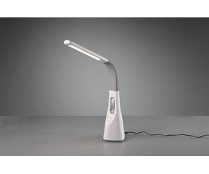 VENTO LAMPADA DA STUDIO LED 5W 650lm, 3000K BIANCA CON VENTILATORE INCORPORATO TIPO DYSON CON REGOLAZIONE INTENSITA' VENTILATORE E LUCE CALDA E FREDDA ATTACCO USB H. 50CM
