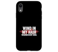 Vento nei miei capelli Saggezza Nell'anima Libertà Avventura Spirito Custodia per iPhone XR