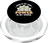 Vento Tra I Capelli Potere Nelle Mani Energia Eolica PopSockets PopGrip per MagSafe