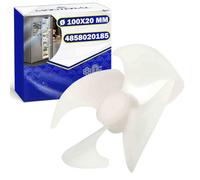 Ventola Ø 100x20 mm per Frigorifero e Congelatore con Codice Originale 4858020185 per Beko - Garanzia di 10 Anni - MONTERAL
