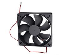 Ventola, 120 mm x 25 mm, doppio cuscinetto a sfera, ventola di raffreddamento per PC, 12 V/24 V, 3000 giri/min, 110 CFM, raffreddamento ad alto flusso d'aria a basso rumore, per ventilazione