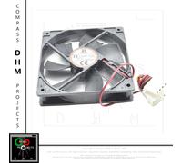 Ventola 120x120x25mm 12V cooling fan brushless turbine 3D printing