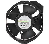 Ventola 220V 172 X 150 X 38 Mm Ventola con Doppio Cuscinetto a Sfera Ventola Ventola di Raffreddamento 2700 RPM Ventola 176.5CMF Grande Flusso D'aria per Ventilazione, IT, Macchinari Sostituzione Vent