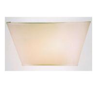 VENTOLA 40 CM DIAMETRO A TRONCO DI CONO IN TESSUTO TELETTA COLOR SABBIA