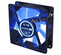 Ventola Wing 80x80x25 12V Blu