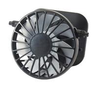 Ventola a cappello solare con raffreddamento ad aria con forte flusso d'aria a basso rumore ricaricabile Mini per il sole portatile all'aperto 1 pezzo