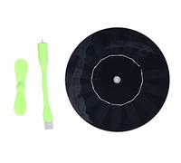 Ventola a Energia Solare, Ventola Solare 5W Accessori per Ventole per Ventole USB con Pannello, Ventosa e 2 Accessori da Utilizzare in Vari Ambienti di Guida