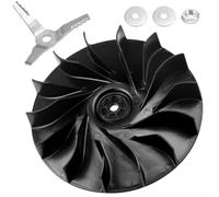 Ventola a girante per BG56 per BG86 per SH56 per SH86 per soffiatore a vuoto più trituratore progettato per un flusso d'aria efficiente e una migliore pulizia del cortile