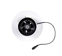 Ventola a modulo solare da 12 V, impermeabile, cavo da 33 cm, per serra esterna e ventilazione, ventola di scarico solare