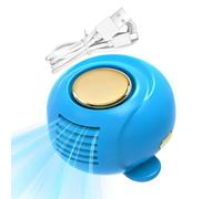 Ventola a morsetto portatile - Mini ventilatore a clip di vita silenziosa per camicia e pantaloni, vorziatore portatile USB | Batteria USB di vinterlatore Cyclone regolabile a 3 livelli | P