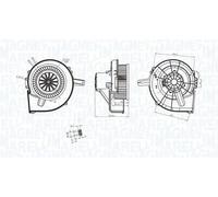 MAGNETI MARELLI 069412211010 Elettromotore ventola abitacolo