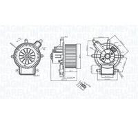 Ventola abitacolo 069412398010 MAGNETI MARELLI per CITROËN DS PEUGEOT
