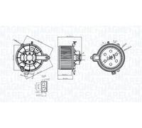 Elettroventola abitacolo | Compatibile con: IVECO DAILY IV Kasten, DAILY IV Pritsche/Fahrgestell, DAILY V Kasten, DAILY V Pritsche/Fahrgestell