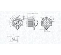 MAGNETI MARELLI 069412752010 Ventilatore abitacolo
