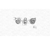 Magneti Marelli Ventilatore abitacolo 069412761010 per BMW X5 X6
