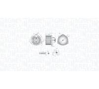 Ventola abitacolo 069412765010 MAGNETI MARELLI per MITSUBISHI PEUGEOT CITROËN
