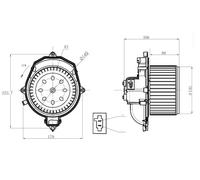 Ventilatore interno NRF 34269