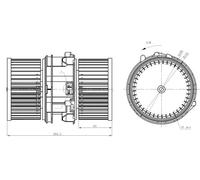 Ventilatore interno NRF 34290