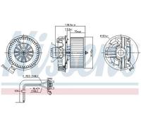 NISSENS 87385 Ventilatore abitacolo