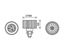 Ventola abitacolo AI8374 AVA QUALITY COOLING